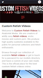 Mobile Screenshot of customfetishvideos.com